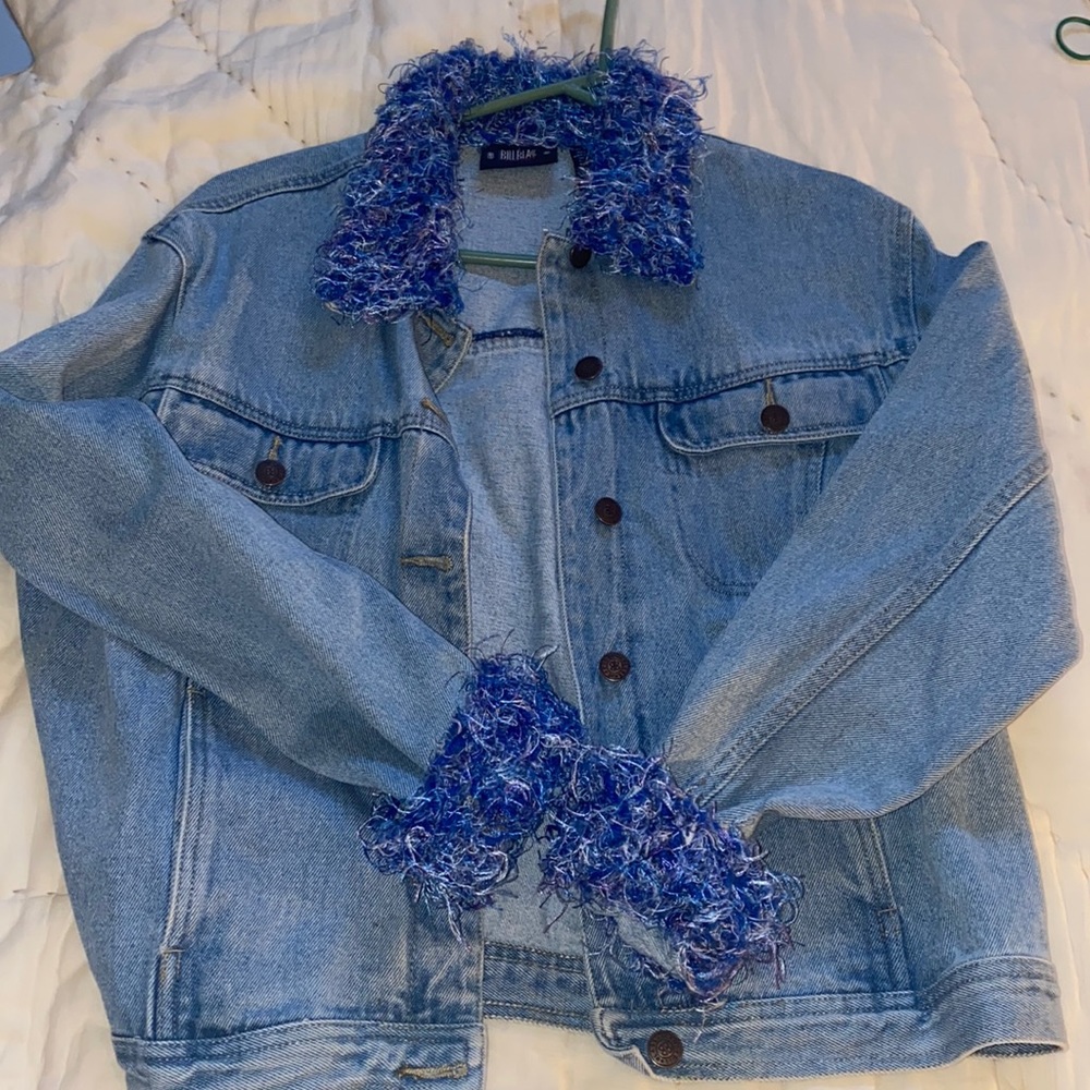 Bill Blass jeans wear denim jacket